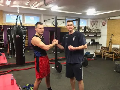 Treningi boksu i kickboxingu